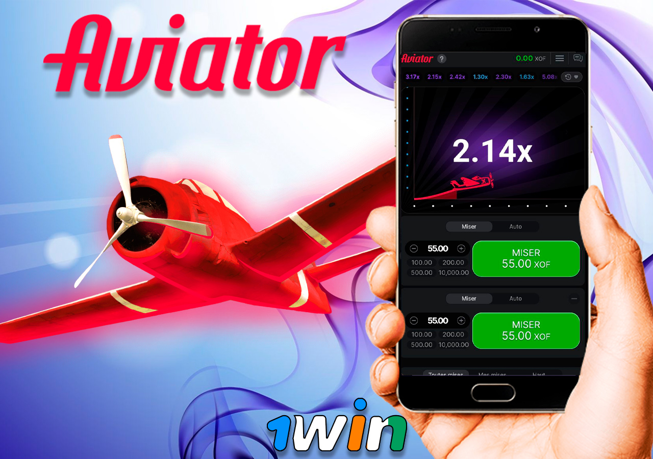 Machine à sous Crash populaire 1Win Aviator