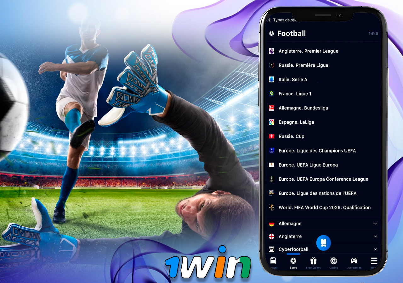 Parier sur des événements sportifs en football