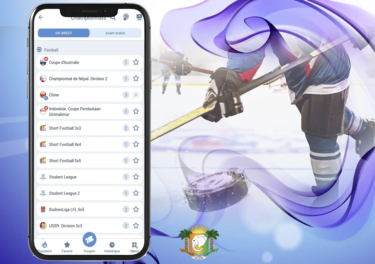 Paris sur le hockey sur glace par téléphone