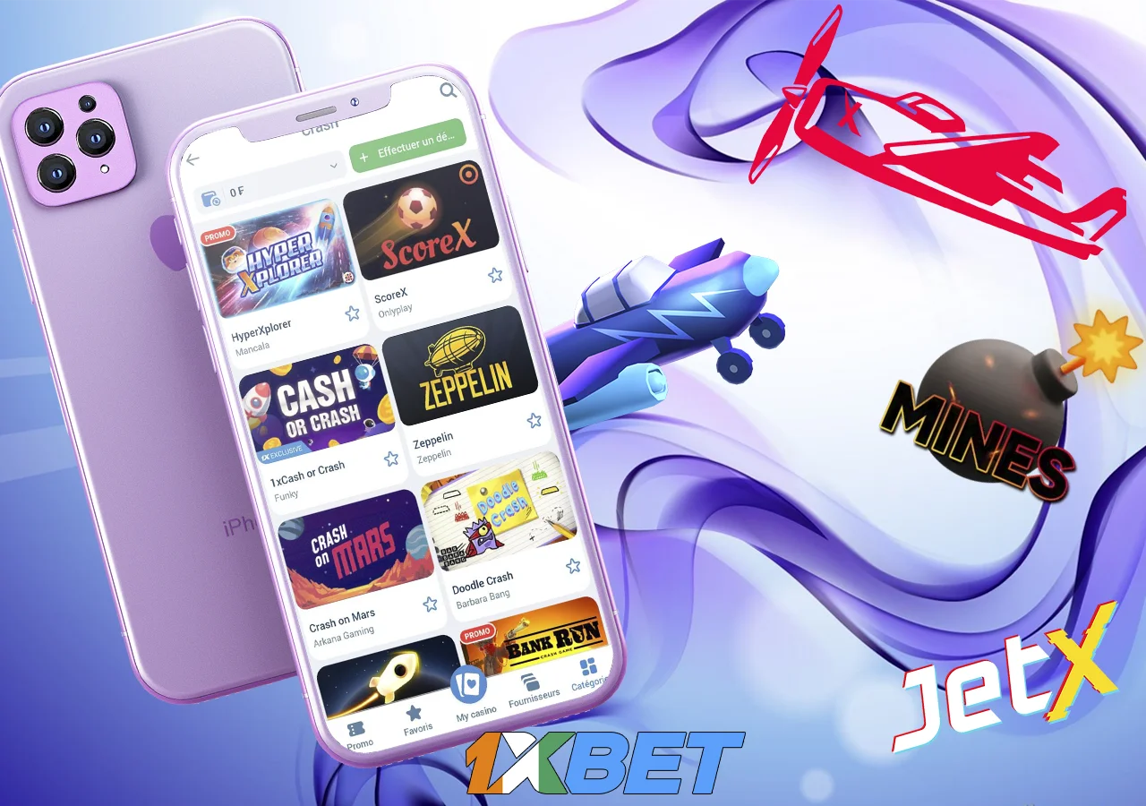 Belle sélection de jeux avec des résultats rapides