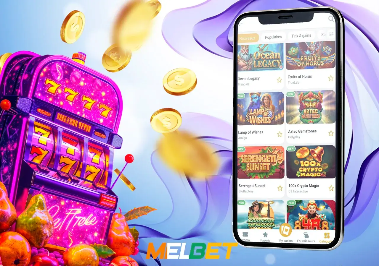Différentes machines à sous Melbet avec de gros paris et de beaux gains