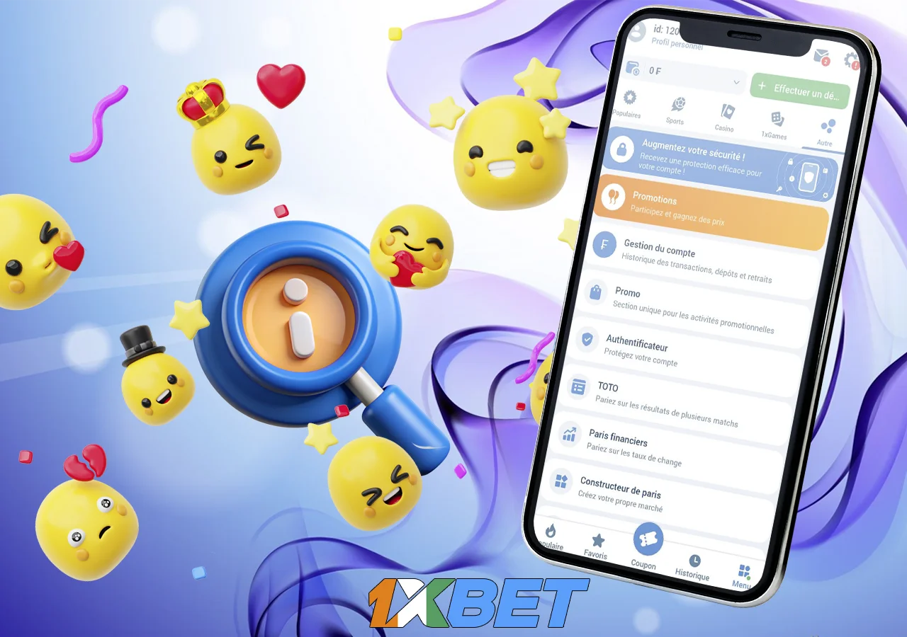 Aperçu des fonctions du casino mobile sur le téléphone