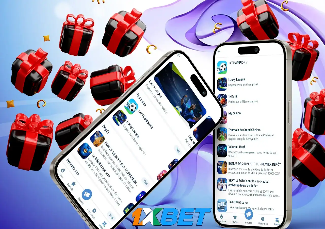 Grand programme de bonus 1xBet pour tous les joueurs