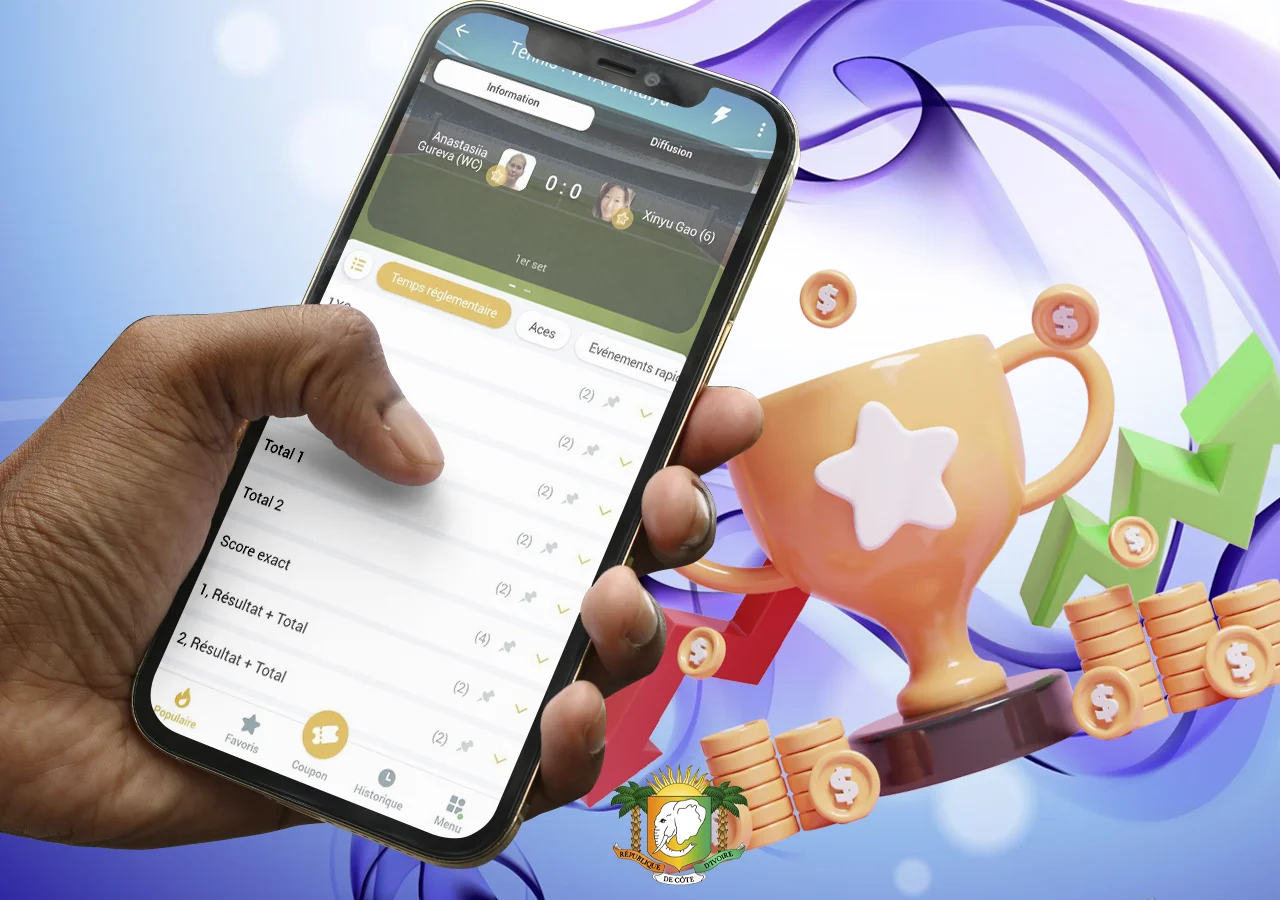 Parier sur des événements sportifs avec votre téléphone