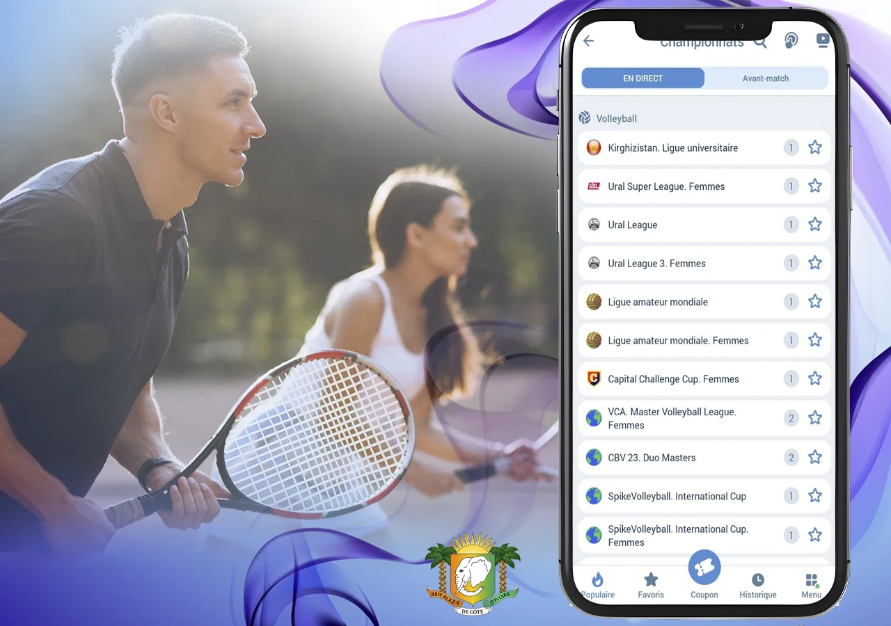 Paris sur le tennis via une application mobile