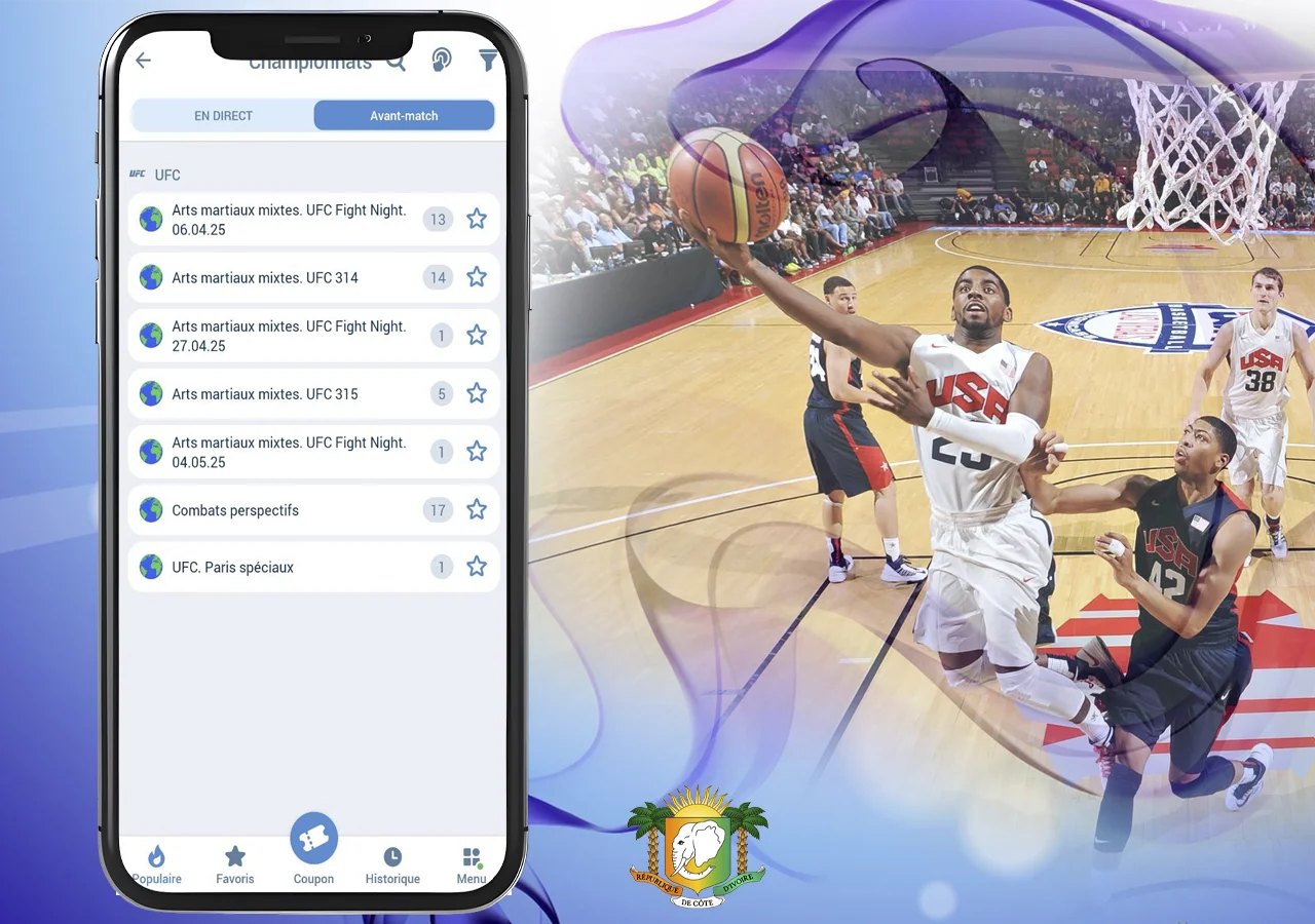 Paris sur le basket-ball sur téléphone