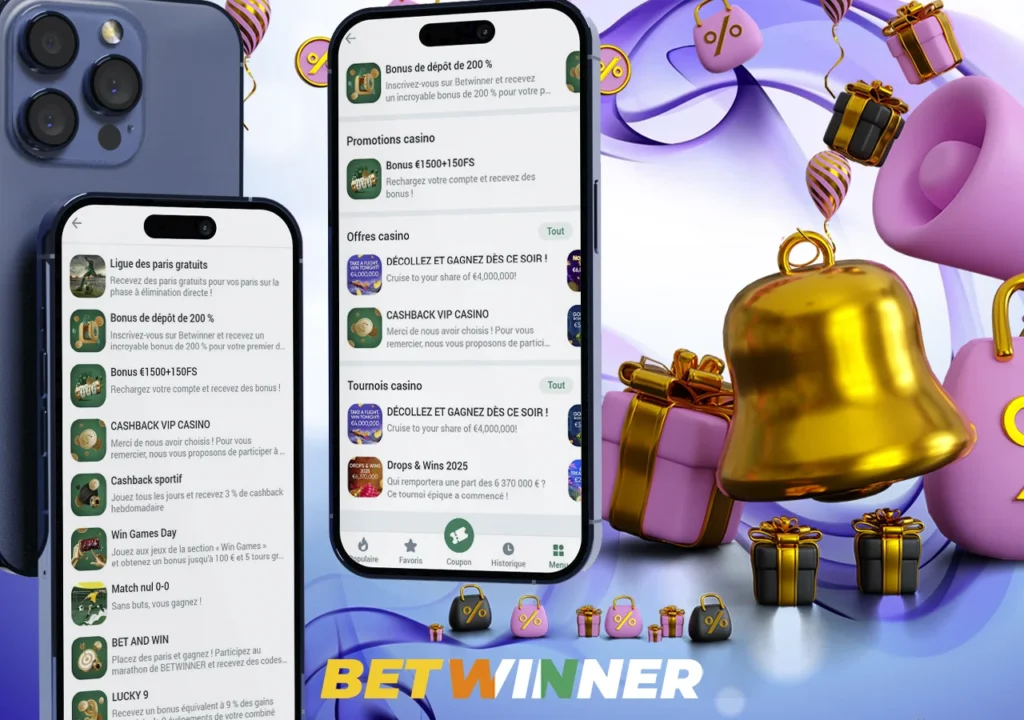 Examen des autres bonus de l'application mobile