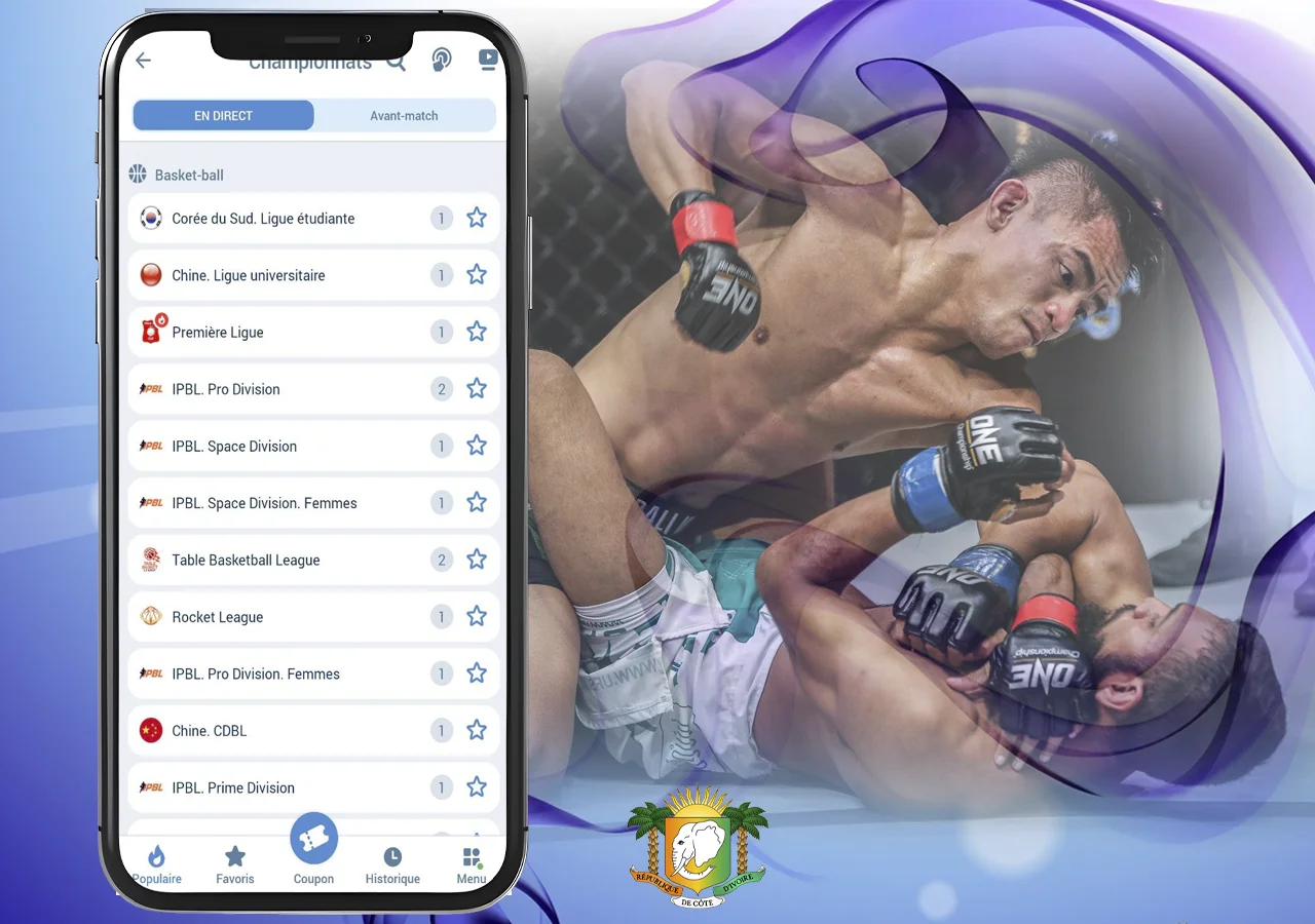 Paris sur les événements MMA par téléphone